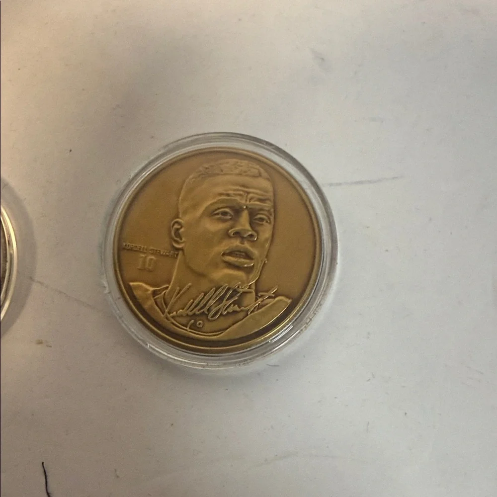 Kordell Stewart , Jerome Bettis,HIGHLAND MINT Coins NFL Steelers Football